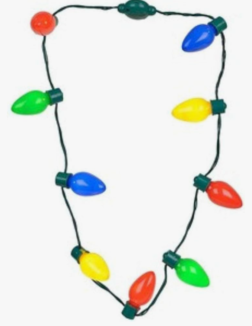 Christmas holiday necklace