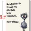 Husband Birthday Card, Romantic Birthday Card for Husband from Wife, Best Bday Gifts for Men (XXXL)