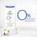 Dove Aluminum Free Deodorant for Women 3 Count Cotton Flower & Sandalwood 72 hour odor protection 2.6 oz