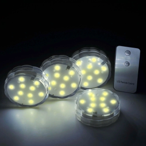 Lights Outdoor, 4 Pack  Spotlights Outdoor Waterproof Super Bright Light, Adjustable Light Angle Landscape Light for Decks Yard Pathway Walkway Patio Lawn