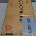 TEENFON Bathroom Wall Cabinet with Barn Doors & Adjustable Shelf, Over the Toilet Storage Cabinet, Medicine Cabinet, Black, 21.6" W x 5.1" D x 23.6" H, UNGGX001HV1