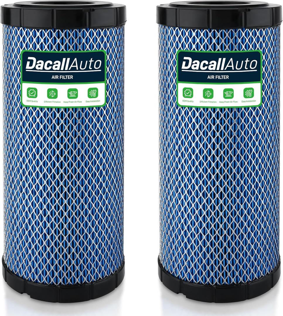 2pcs Air Filter Set for Polaris Ace 900, General 4/XP/XP4 1000, RZR 900/S/1000/Trail; Replace 7082115, 7081937
