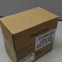 Probrico Half Dummy Door Handles Levers Single Side Non-Turning Door Handles - Pack of 2 for Closets with a Satin Nickel Finish, Left Handing