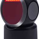1D 2D QR Desktop Barcode Scanner, Symcode Omnidirectional Hands-Free Automatic USB Barcode Reader Scanner, Capture Barcodes from Mobile Phone Screen, Automatic Image Sensing Barcode Scanner