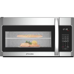 30" Over the Range Microwave Oven, ThermoMate 1.9 Cu. Ft. Capacity Microwave Over the Stove with One Touch, 1000 Cooking Watts, 400 CFM, 11 Power Levels, Sensor Cooking, LED Lighting, Stainless Steel