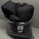 PERFEMET California King 6 Piece Bed in A Bag Black Watercolor Marble Printed Bedding Comforter with Sheets Colorful Stylish Retro Artwork Design Bedding Quilt Set(Black, Cal King)