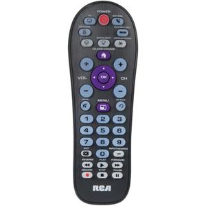 RCA Universal 4-Device Big Button Universal Remote with Streaming (RCR413BHE)