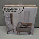 Cordless Table Lamp, Battery Operated Lamp Touch Dimmable,Rechargeable Lamp for NightStand, Battery Powered Wireless Table Lamp for Decor, Living Room, Dorm-2Pack (12 Inch, Beige)