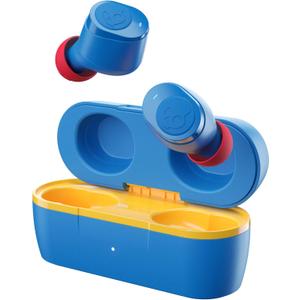Skullcandy Jib True In-Ear Wireless Earbuds, 22 Hr Battery, Microphone, Works with iPhone Android and Bluetooth Devices - 92 Blue
