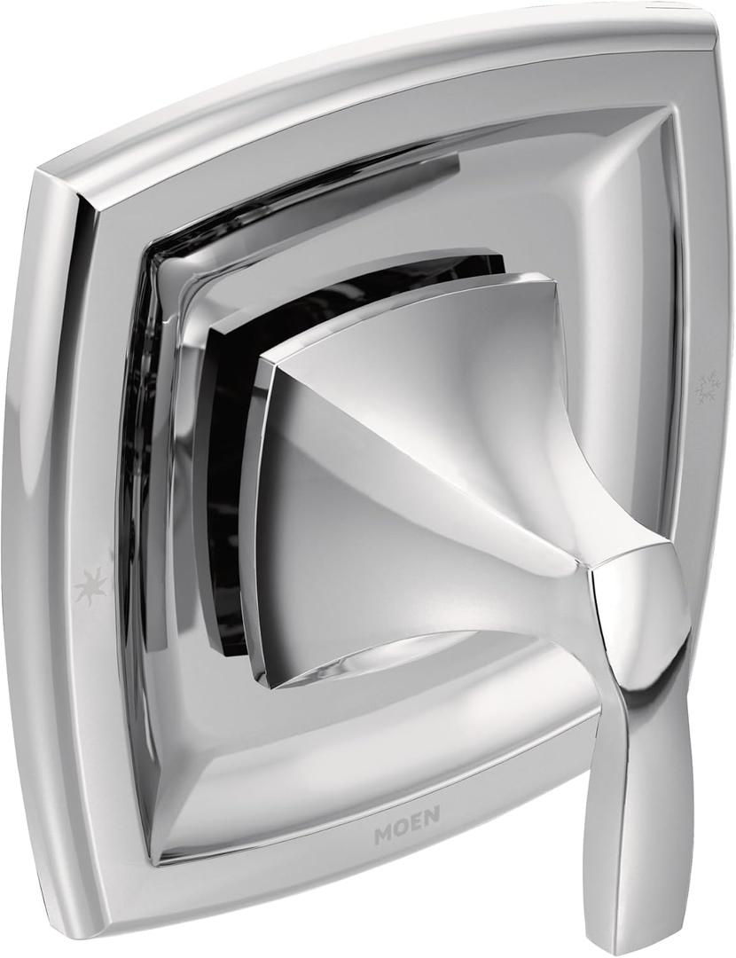Moen Voss Chrome 1-Handle Moentrol Pressure Balancing Valve Trim Kit with Volume Control, Valve Required T3691