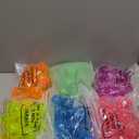 Sotiff 100 Pcs Light up Ball Spiky LED Bouncy Ball Flashing Squeaky Multicolor Puffer Toy Rubber Sensory Toy Carnival Prizes Bulk Party Favors for Teens, Adults, Children