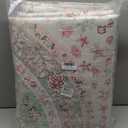 6x9 Area Rugs Washable,Green Rug for Living Room Bedroom Kitchen,Large Boho Vintage Bohemian Distressed Oriental Carpet Non Slip,Sage Blush Floral