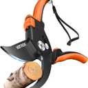 VOTREK Pruning Shears, [Patented Stepless Handle Opening] - Garden Clippers with Ultra-Sharp SK5 Steel for Weak Hand, Bonsai Scissor Universal Fit for All Hand Sizes, Effortlessly Cut 1-Inch Branches