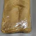 HomeJoy Rectangle Table Cloth Linen Farmhouse Stainproof Waterproof Washable Polyester Oblong Rectangular Fabric Table Cover for Kitchen Dining Dinner (Gold, 60 X 84 Inch)