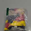 142pcs Mouse Balloons Garland Kit, Foil Confetti Black Red Yellow White for Cartoon Mouse Theme Birthday Shower Decorations, Red White Yellow Black