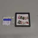 10 Pcs Handmade Press On Nails Medium Duck False Nails 3D Garland with Cute Rhinestone Decor Star Christmas Tree Design New Styles for Autumn Winter Easy to Apply Remove Reusable Glue on Nail(M)