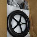 SEREED Toddler Balance Bike 2 Year Old, No Pedal Kids Toy Bike for 2-5 Years Old, Tool-Free Adjustment, Gift for 2-3 Girls, Customize Plate with 3pcs Stickers (Black)