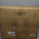 LASFIT Floor Mats for Chevrolet Chevy Colorado/GMC Canyon Crew Cab 2023 2024 2025 2026 (Fit Carpet Floor), All Weather TPE Custom Fit Floor Mats for Cars, 1st and 2nd Row Car Floor Mats Full Set