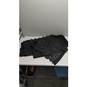 Black curtains 65/52 inch