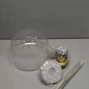 Emak 10 Inch Pendant Lights Kitchen Island, Brushed Gold Pendant Light Fixtures with Clear Glass Shade, Modern Island Lights for Kitchen, Dining Room, Bathroom, PL131-BGD-CG