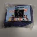 SCENEREAL Winter Dog Vest Coat with Harness Built In, Warm Puppy Jacket for Small Medium Dogs, Cold Weather Coat with Zipper, Fleece Puffer Vest Windproof Snow Clothes (Medium (Chest 16.5")-Regular, Royal Blue-Matte)