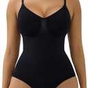 SHAPERX Women's Shapewear Bodysuit Tummy Control Body Shaper Seamless Sculpting Snatched Waist Body Suit, 4XL