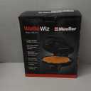 Mueller Heart 5 Waffle Maker, Waffle Iron, Adjustable Browning Control & Nonstick, Cool Touch Handle, Easy to Clean, Small Kitchen Appliances