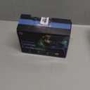 Wireless Controller for PS4, LED Backlit Controller for PS4/Pr/Slim, 1000mAh Battery, Double Shock 6-Axis Motion Sensor, Built-in Speaker & 3.5mm Headphone Jack, Adjustable RGB Backlight, White