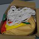 5FT Christmas Inflatables Decorations Outdoor Vivid Lab Dog with Buildin Bright LED Christmas Blow Up Yard Decoration Christmas Decorations Outdoor Indoor for Holiday Party Garden Lawn Home