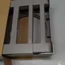 Elevated Bowls, 4 Height Adjustable Raised Stand With 2 Thick 50oz Stainless Steel Food Bowls, Non-Slip Feeder for Dogs, Adjusts to 3.7", 9.2", 10.75", 12.36" Light Brownish Gray