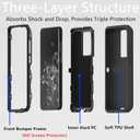 for Samsung Galaxy S20 Ultra Case, Heavy Duty Protective Case Dustproof Shockproof Drop Protection, 3 in 1 Rugged Cover for Samsung Galaxy S20 Ultra 6.9 inch (Black)