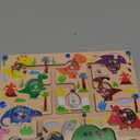 Magnetic Color and Number Maze, Montessori Toys for 3+ Year Old, Wooden Puzzle Activity Board, Toddler Counting Maze Toys for Boys Girls Preschooler 3 4 5 Years Old Gift