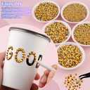 30000Pcs Resin Rhinestones for Bedazzling with Tweezers, Mine Gold Rhinestones for Crafting with B7000 Jewelry Glue for DIY Crafts Clothing Tumblers Shoes Fabric Nail Art