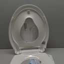 Toilet Seat, Elongated Toilet Seat with Toddler Seat Built in, Potty Training Toilet Seat Elongated Fits Both Adult and Child, with Slow Close and Magnets- Elongated
