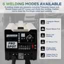 Spot Welder Dent Puller Machine Body Repair Dent Removal Tools 6 Models Dent Puller Welder 110V 3800A Car Dent Puller Smaller Welding Spot Stud Welder Dent Repair Kit Dent Remover Tool For Car/Trucks