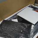 59 inch L Shaped Computer Desk with Power Outlets, Home Office Desk with 4 Adjustable Storage Drawers & 2 Monitor Stands, Two Person Gaming Table for Bedroom, Black