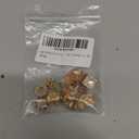 10 Pack Silver Spacer Beads Charms fit Bracelet DIY Bracelet CZ Pendant Set