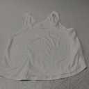 Tankaneo Womens Scoop Neck Tank Tops Summer Casual Sleeveless Loose Fit T Shirts Beach Vacation Workout Basic Tees White XL