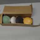 Konjac Face Sponges for Cleansing and Exfoliating, Konjac Facial Sponges for Washing Cleaning Face Body with Activated Charcoal, Natural Konjac Sponge Set for Oily Dry Sensitive Skin Skincare Tool