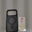 TORRAS for iPhone 17 Pro Case, Camera Control, Fit for MagSafe, Military-Grade Protection, Magnetic Slim Translucent Anti-Fingerprint Phone Case for iPhone 17 Pro 6.3", Deep Blue