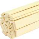 11.8 inches Wood Craft Sticks - Natural Bamboo Sticks, 30PCS