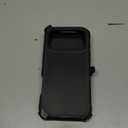 for iPhone 17 Pro Max Case with Belt Clip Holster, Military Grade Drop Protective, 4 in 1 Heavy Duty Shock-Absorbing Rugged Case for iPhone 17 Pro Max 6.9", Black