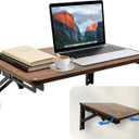 Folding Wall Desk for Small Space, 21.7Inches Wooden Floating Table