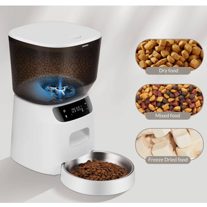 Automatic Pet Feeder, 4L/16 Cups Automatic Cat Food 