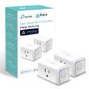 Kasa Smart Plug, Matter Compatible, Energy Monitoring, Compact Design, 15A/1800W Max, Super Easy Setup, Works with Apple Home, Alexa & Google Home, UL Certified, 2.4G WiFi Only, White, KP125M(2Pack)