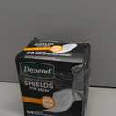 Depend Shields Incontinence Pads for Men, Light Absorbency, 58 Count (Packaging May Vary) (One Size)