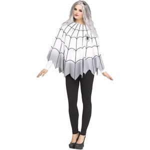 Morph Spider Costume For Women Poncho, Halloween Poncho For Womens, Halloween Costumes For Women Adult Spiders, One Size