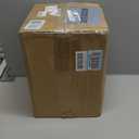 2Pack Automatic Bathroom Trash Can, Touchless Motion Sensor Garbage Can with Lid, Smart Dog Proof Trash Bin, Plastic Wastebasket for Bedroom, Office, Living Room, 2.8 Gallon+3.7 Gallon (Cream White)