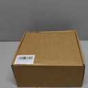 Wooden Yarn Bowl Holder, Craft Knitting Bowl with 8pcs Metal Crochet Hooks, 7.9''Large Yarn Holder Dispenser Yarn Storage Bowls, for Knitters & Crocheters (Brown 7.9 inch)