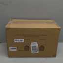 Sucolite Small 11.8" Table Lamps Set of 2, Bedside Nightstand Lamps for Bedroom Kids Room, Cute Desk Lamps with Studded Texture Base for Reading Nursery Living Room Office, White